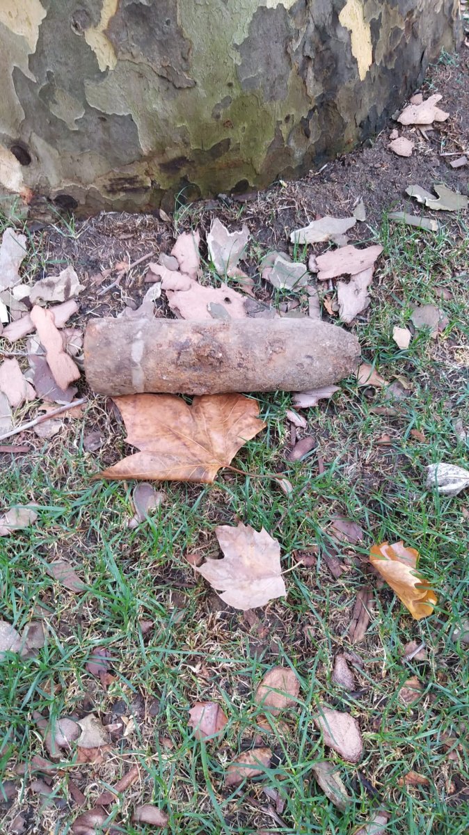 Gülhane Parkı’nda patlamamış havan mermisi bulundu #3