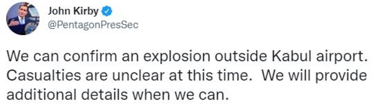 Kabil Havalimanı dışında patlama meydana geldi #5