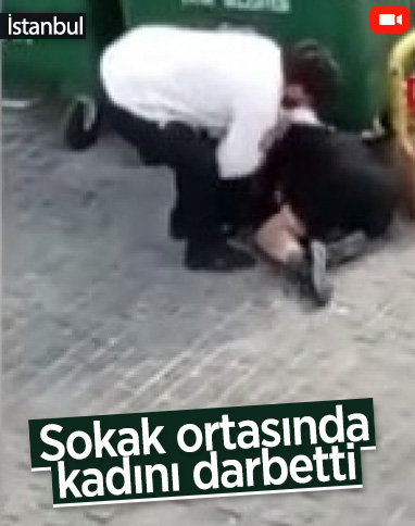 İstanbul Fatih'te kadına şiddet 