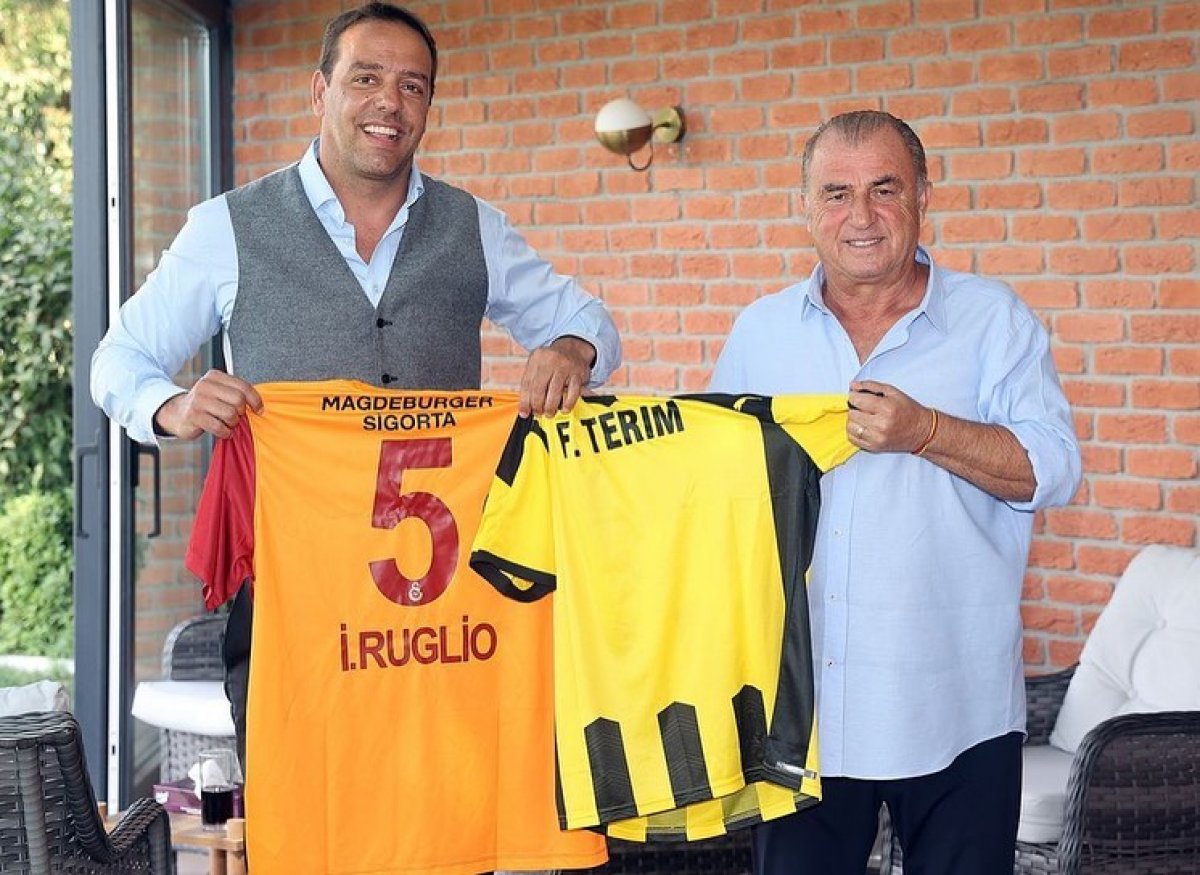 Ignacio Ruglio dan Fatih Terim e ziyaret #2