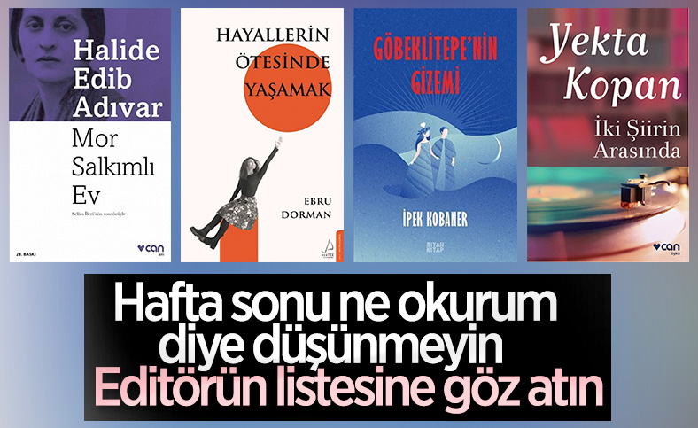 Hafta sonu okumaları için öneri kitaplar