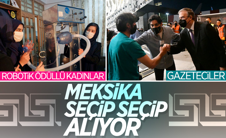 Meksika, Afganistan'dan kaçan 124 gazeteciyi ülkeye kabul etti