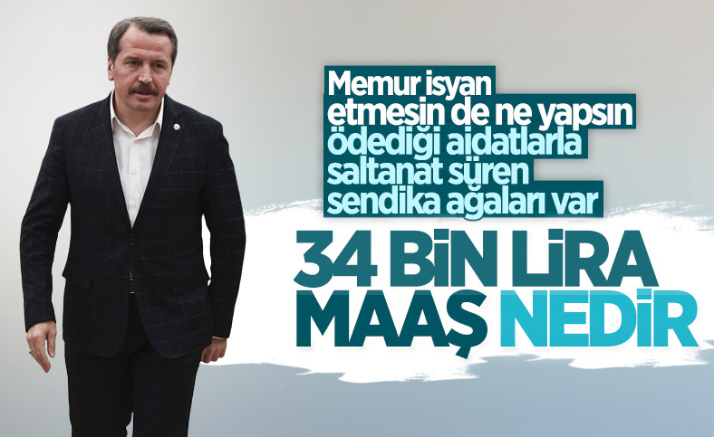 Memur-Sen Başkanı'nın yüksek maaşı tartışılıyor