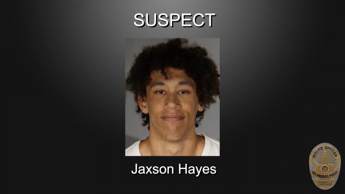 Police brutality against NBA player Jaxon Hayes #1 on camera