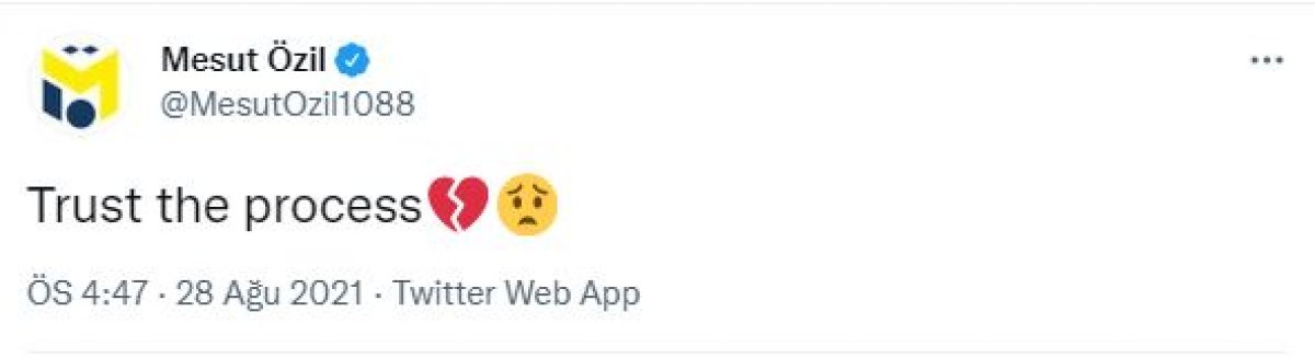 Mesut Özil den Arteta ya gönderme #1