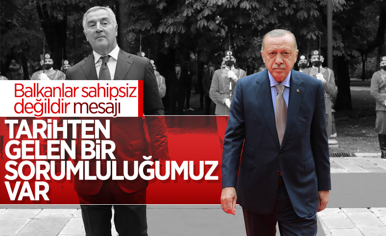 Cumhurbaşkanı Erdoğan'ın Karadağ'daki basın toplantısı konuşması