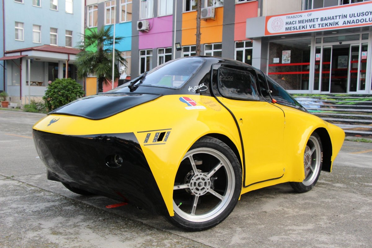 1 TL ile 100 kilometre giden elektrikli araç yaptılar #1