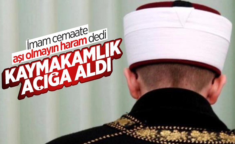 Denizli'de aşı karşıtı imam açığa alındı