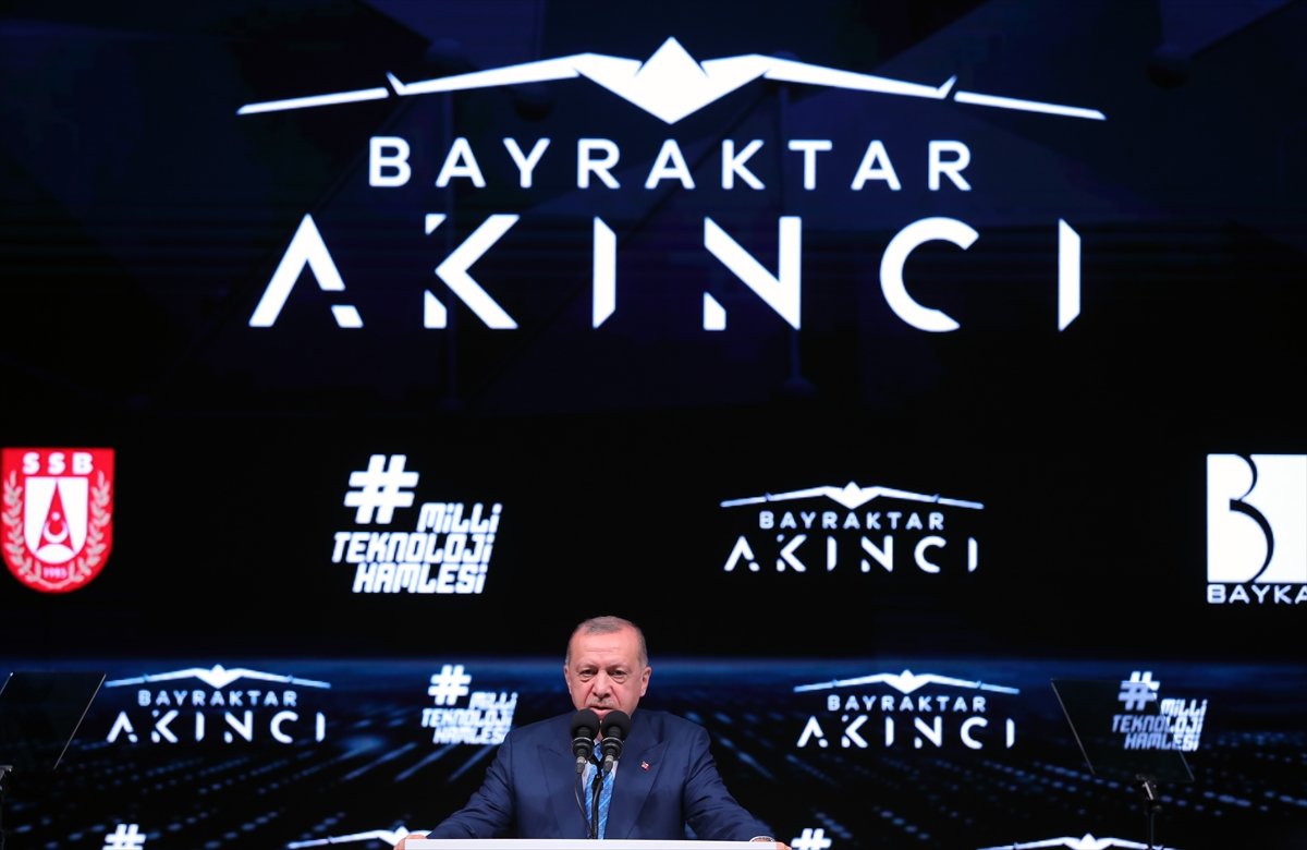 Cumhurbaşkanı Erdoğan, Akıncı TİHA töreninde  #1