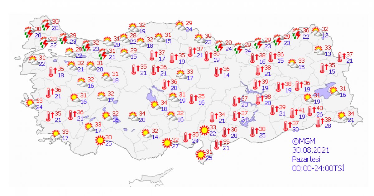 Marmara ve Karadeniz için kuvvetli yağış uyarısı #2