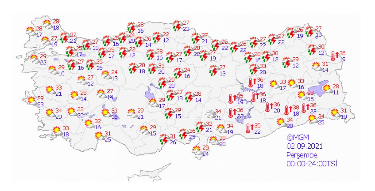 Marmara ve Karadeniz için kuvvetli yağış uyarısı #5