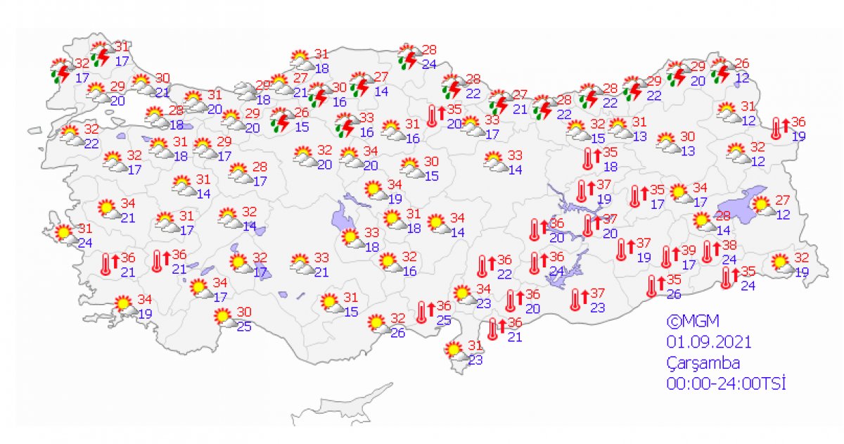 Marmara ve Karadeniz için kuvvetli yağış uyarısı #4