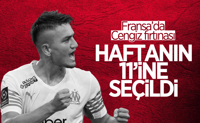 Cengiz Ünder haftanın 11'ine seçildi
