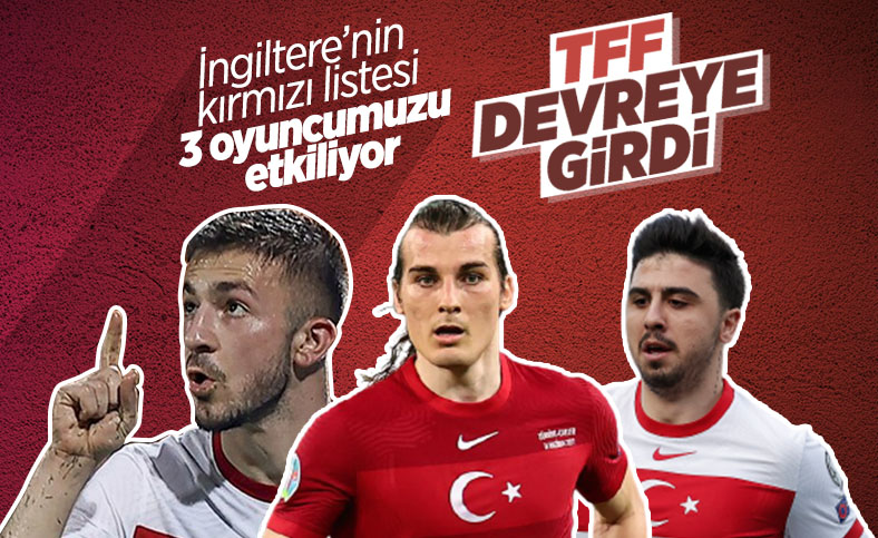 TFF'den, İngiltere'nin kararıyla ilgili açıklama