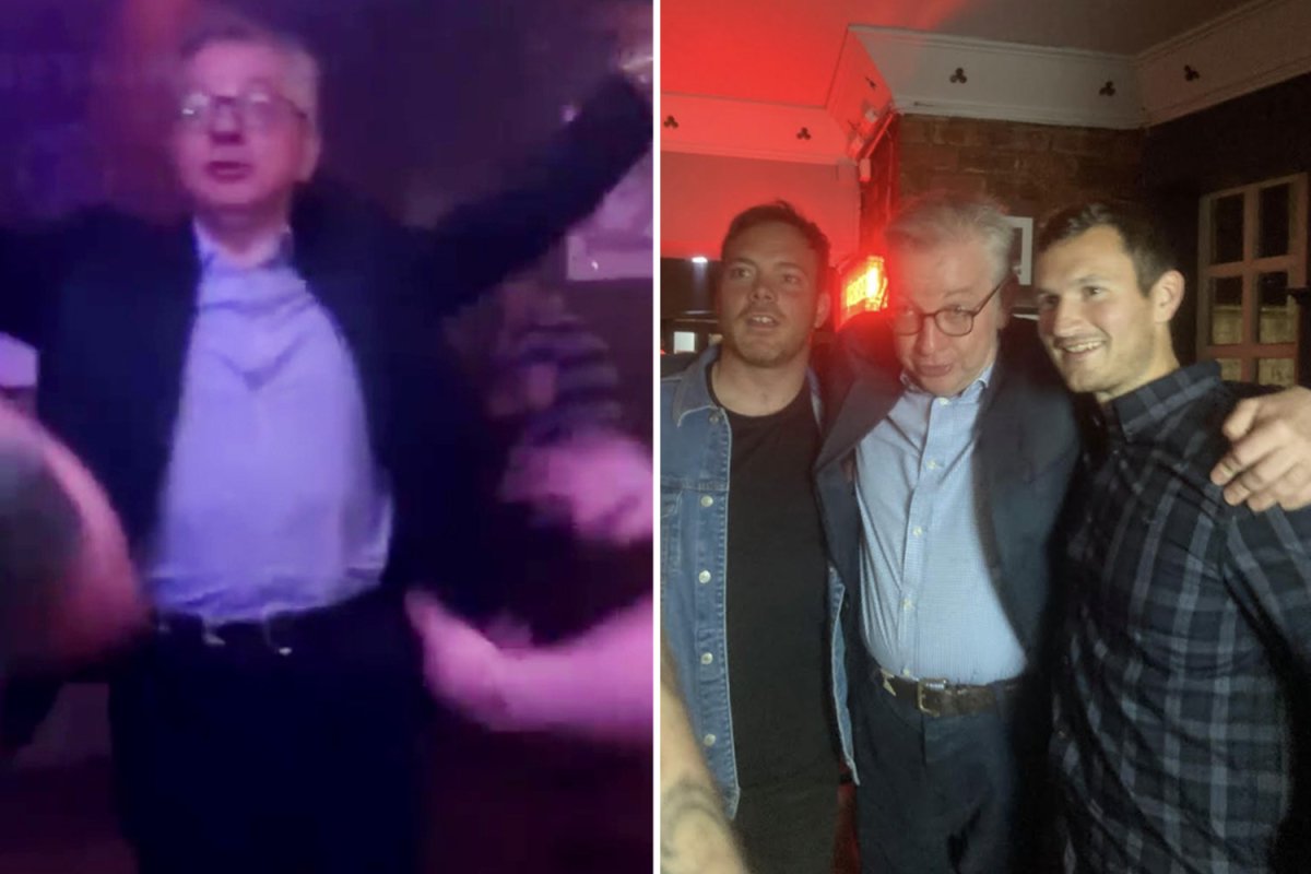 Michael Gove, gece kulübünde dans ederken görüntülendi #1