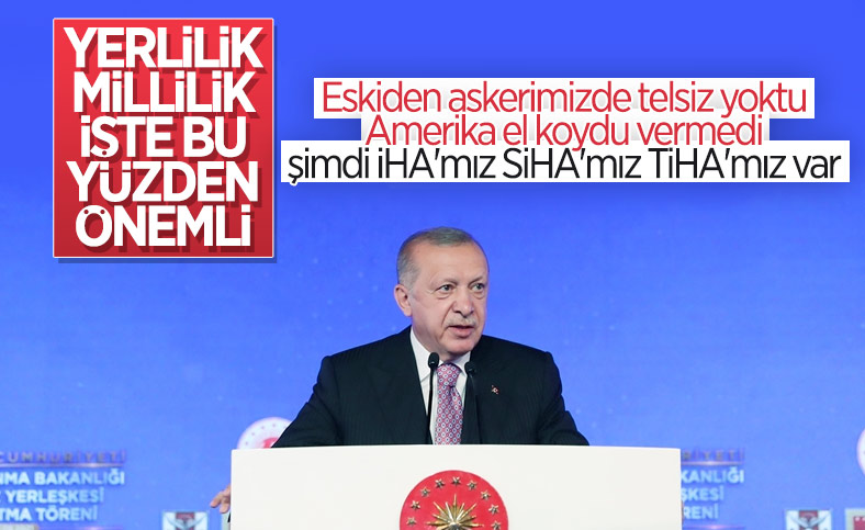 Cumhurbaşkanı Erdoğan: Savunma sanayiinde ihracata başladık