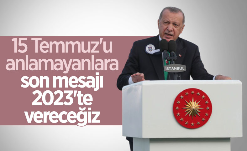 Cumhurbaşkanı Erdoğan, Deniz ve Hava Harp Okulu Diploma Töreni'nde