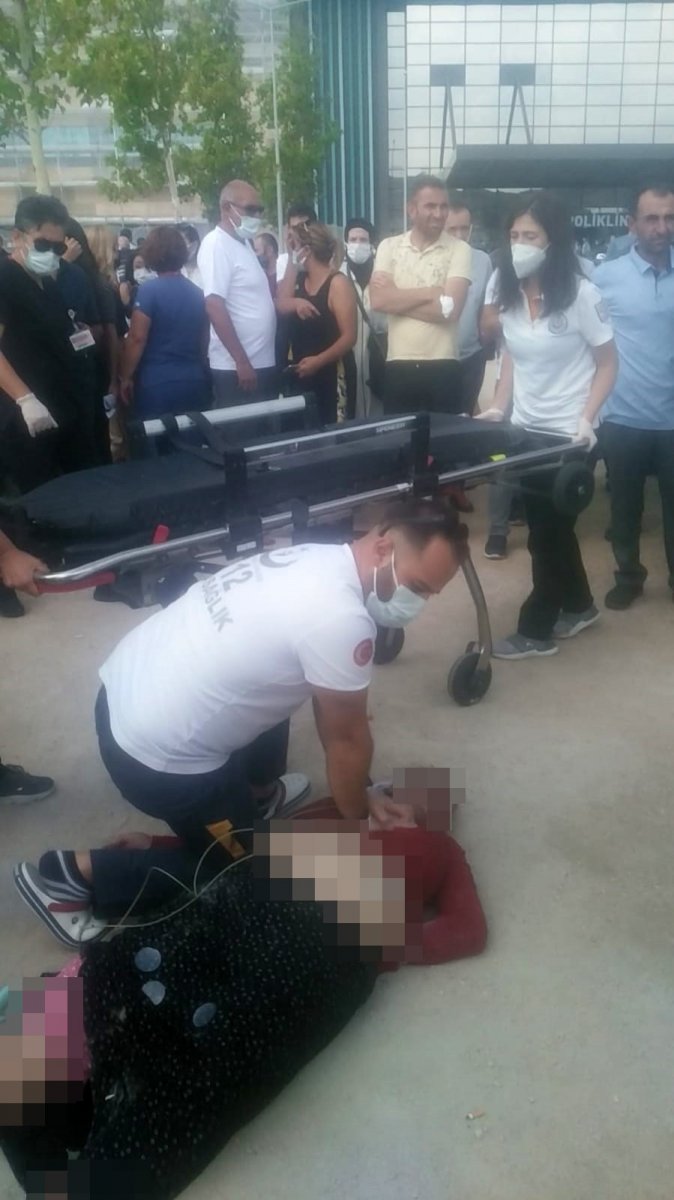 Bursa’da, hastane bahçesinde kalk krizi geçiren kadın öldü  #3
