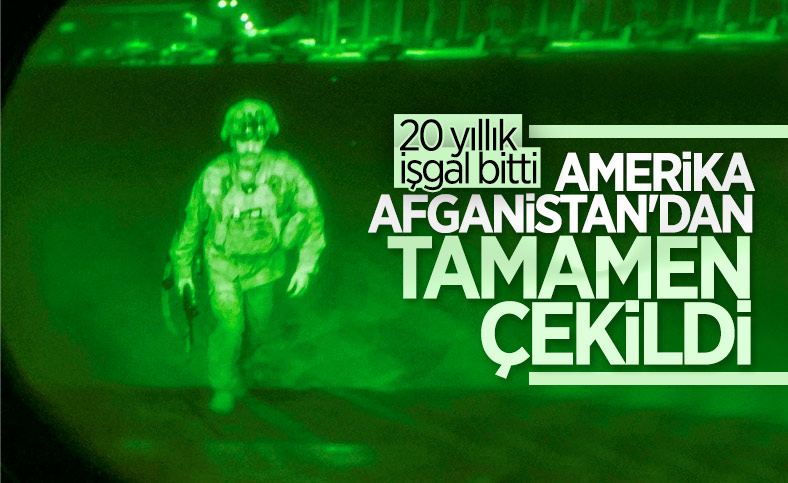 ABD Afganistan'dan tamamen çekildi