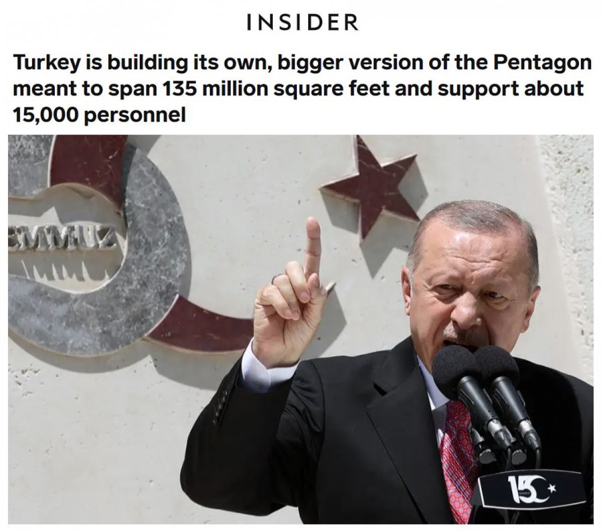  Türkiye nin Ay Yıldız Projesi, Pentagon dan daha büyük #5