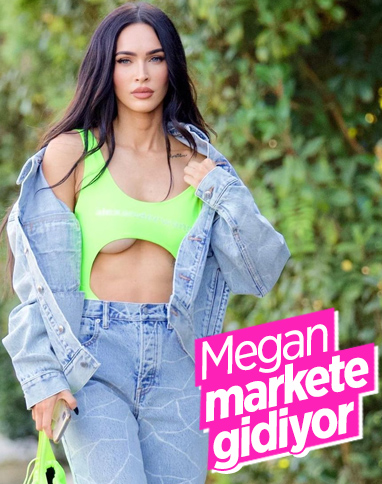 Megan Fox'un market tarzı