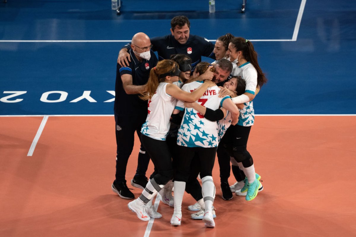 Tokyo Paralimpik te golbol dalında altın madalya Türkiye nin #2