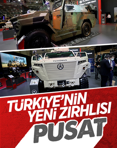 Türkiye'nin yeni zırhlı askeri aracı: Pusat