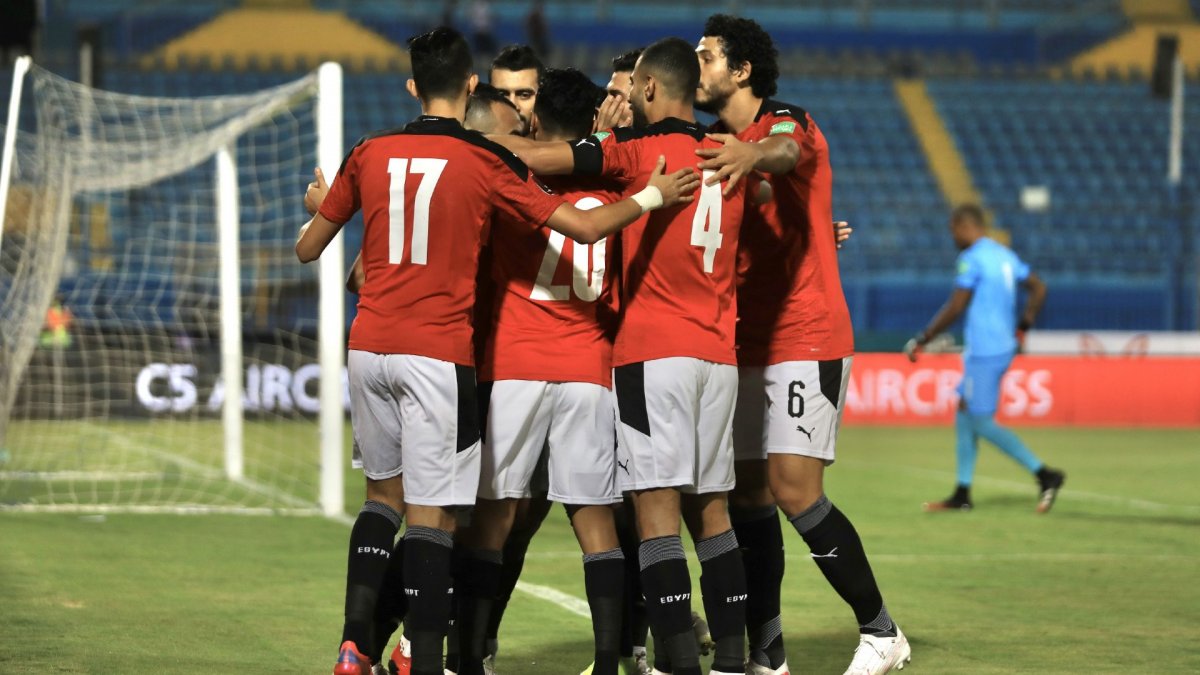 Mostafa Mohamed milli takımda gol attı #1