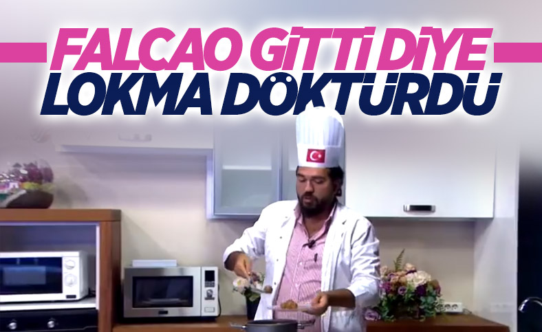 Rasim Ozan Kütahyalı, Falcao için lokma döktürdü