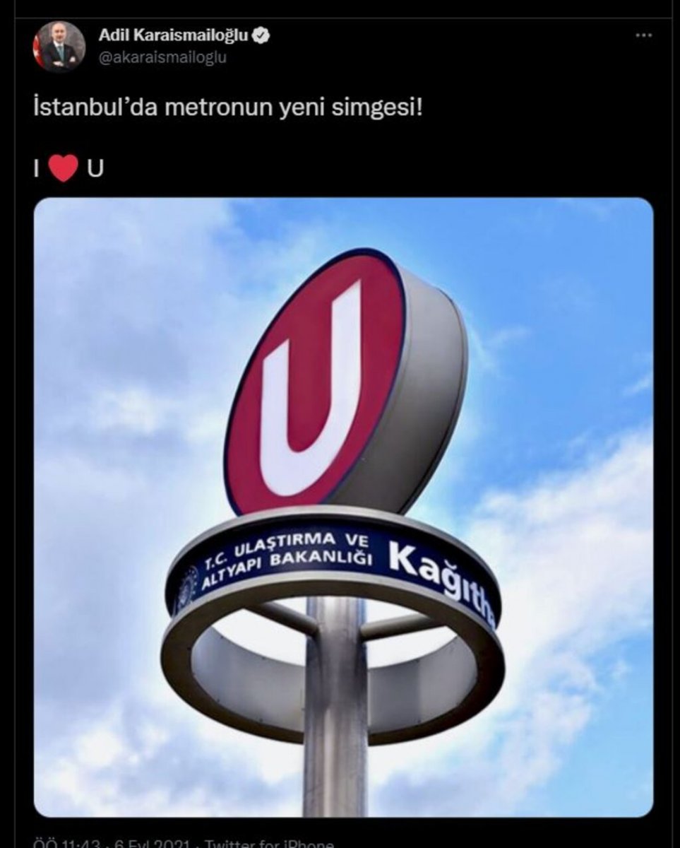 İstanbul da metronun yeni simgesi neden  U ? İşte anlamı #1