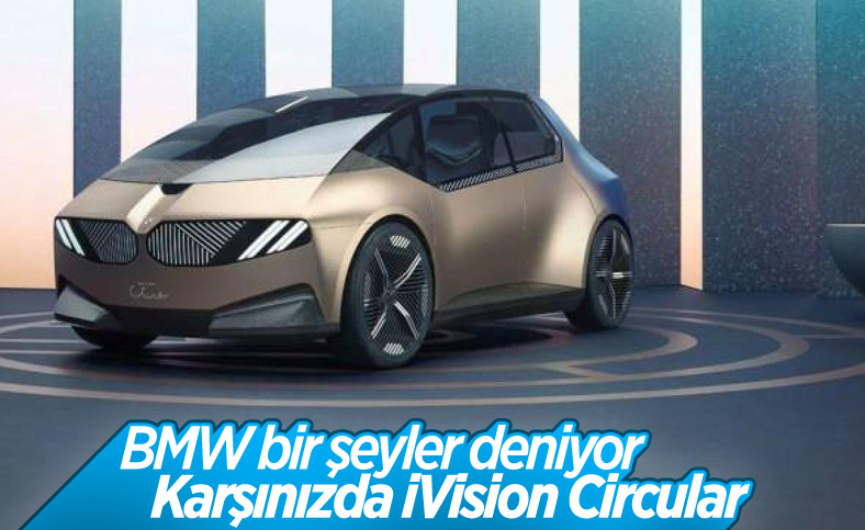 BMW'den yeni elektrikli araç konsepti: iVision Circular