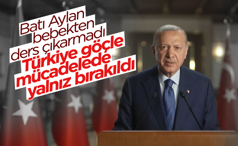 Cumhurbaşkanı Erdoğan'dan 'Yunanistan İle Komşuluk' sempozyumu mesajı
