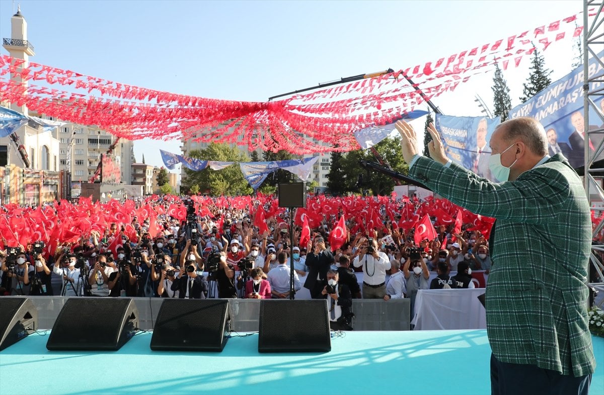Cumhurbaşkanı Erdoğan, Kahramanmaraş’ta toplu açılış törenine katıldı #1