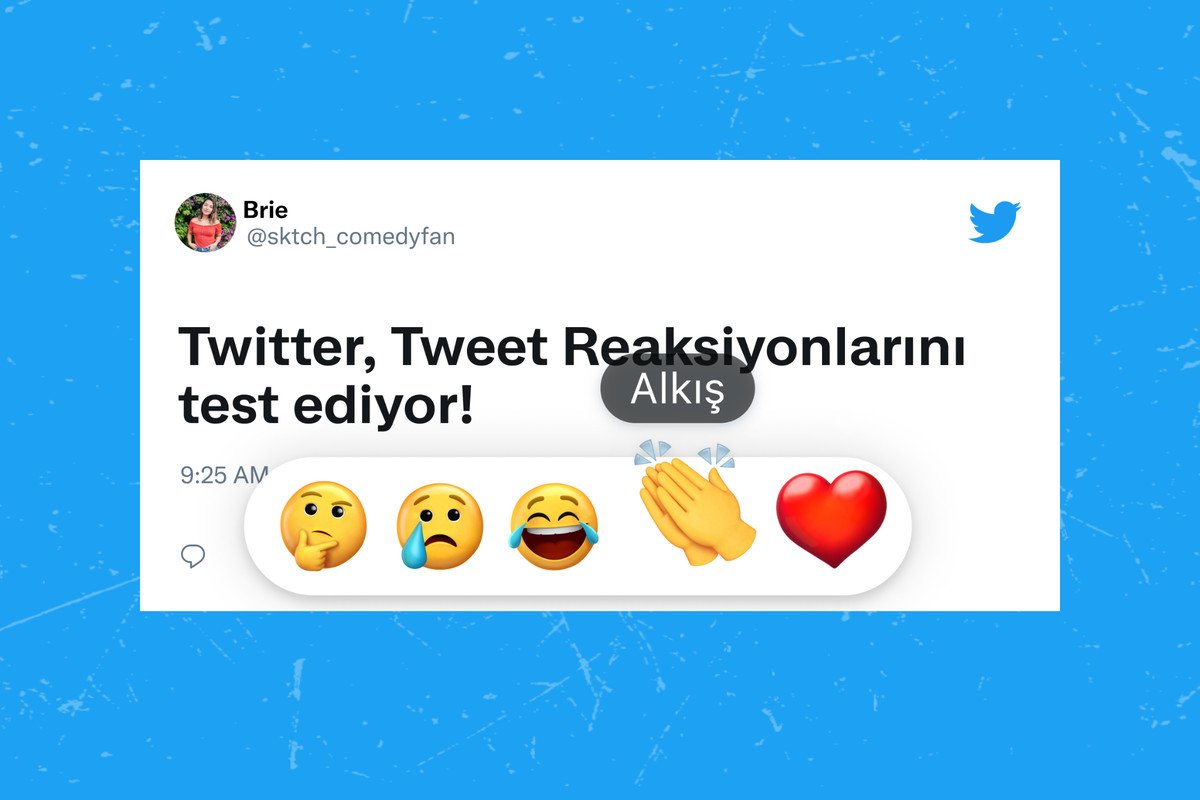 Twitter, emojilerle tepki verme özelliğini ilk Türkiye de test edecek #1