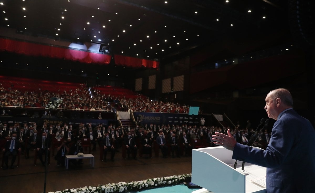 Cumhurbaşkanı Erdoğan, MÜSİAD 26. Olağan Genel Kurulu’na katıldı #4