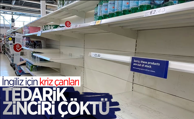 İngiltere'de tedarik zinciri krizi