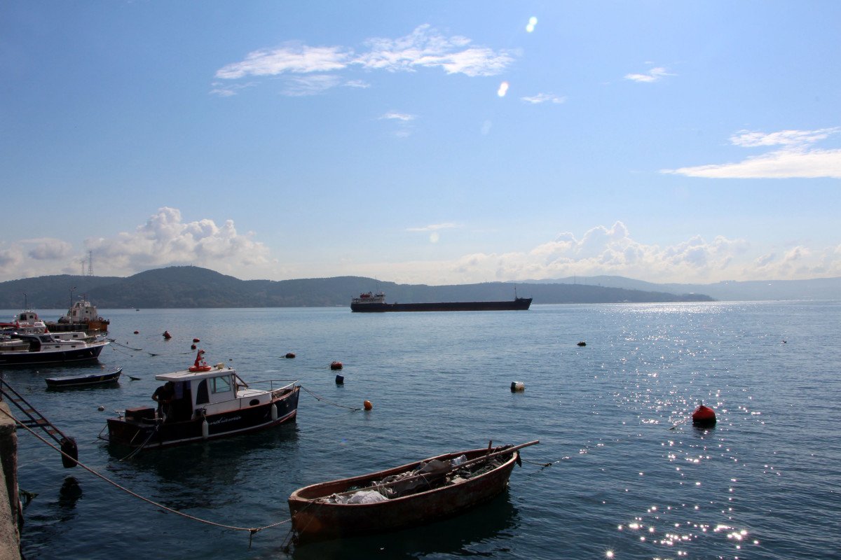 Rusya ya giden kuru yük gemisi İstanbul Boğazı’nda arızalandı #2