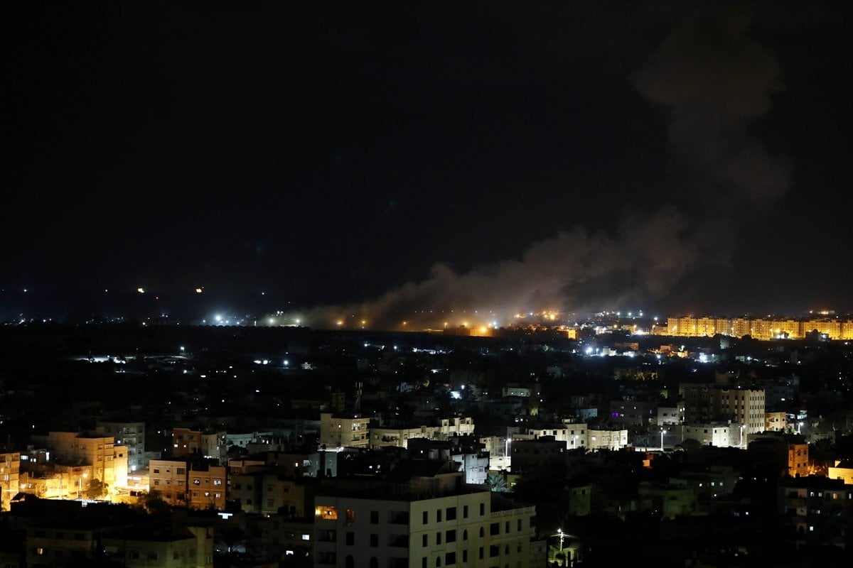 İsrail, Gazze’ye hava saldırısı düzenledi #2