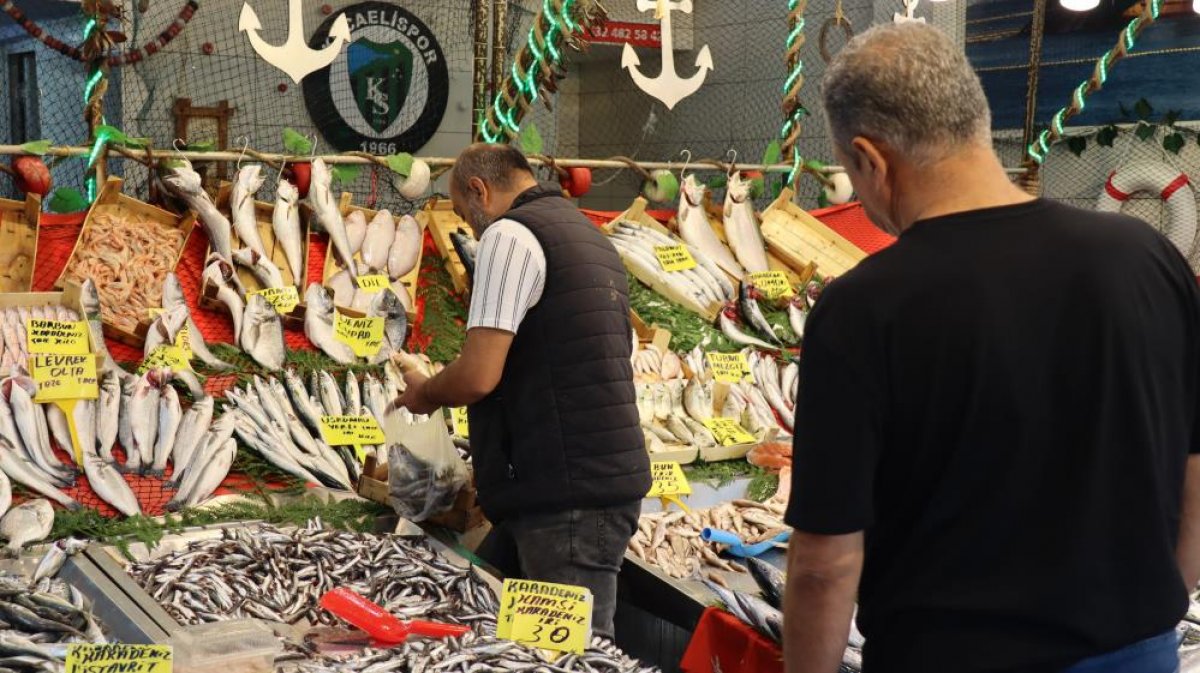 Kocaeli de balıkçılar, fiyatların ilerleyen günlerde düşeceğine işaret etti #6