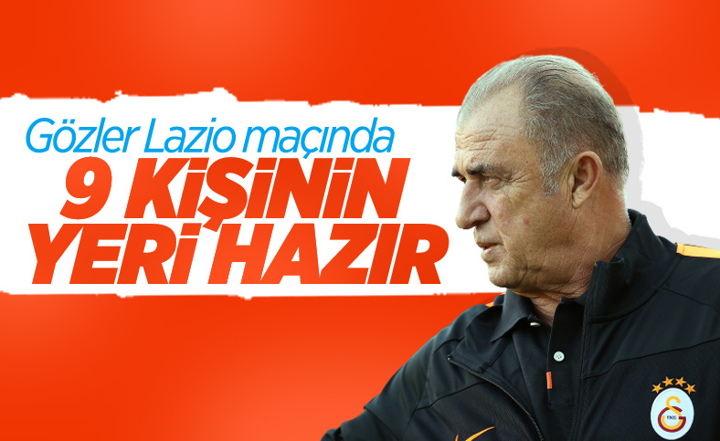 Galatasaray'da Lazio maçı hazırlıkları başladı