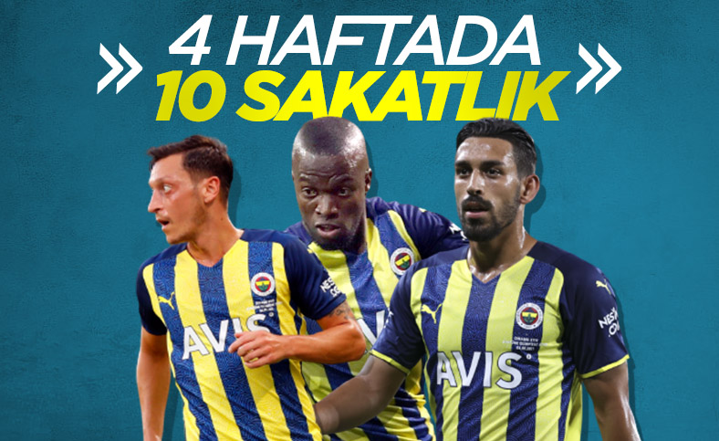Fenerbahçe'de sakatlıklar erken başladı