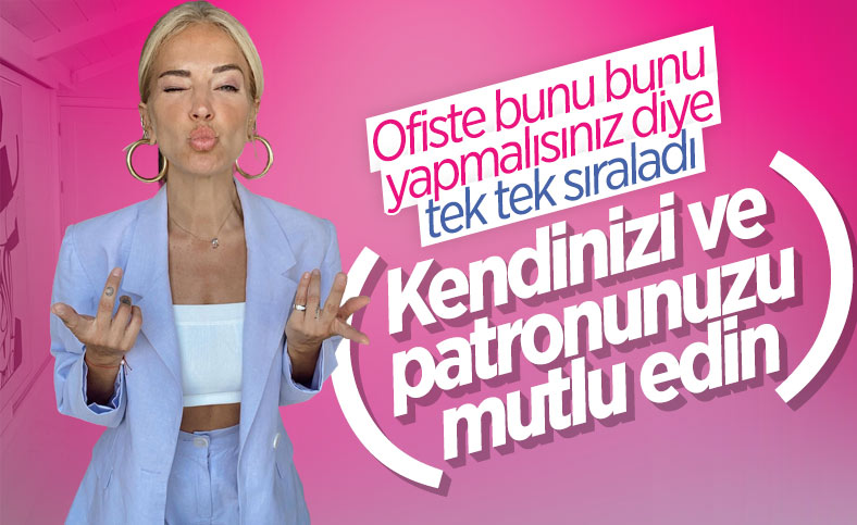 Burcu Esmersoy, iş yerinde terfi almanın yollarını anlattı