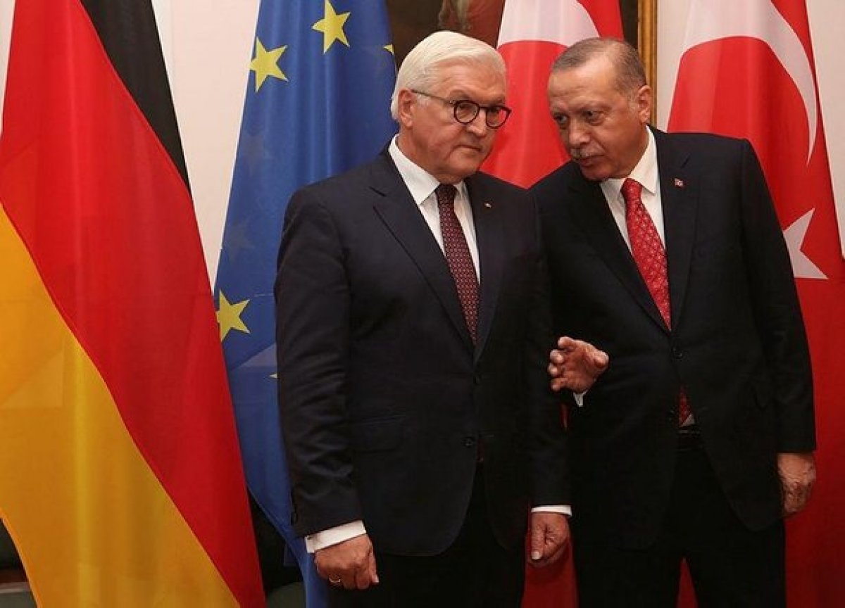 Cumhurbaşkanı Erdoğan, Alman mevkidaşı ile görüştü #1