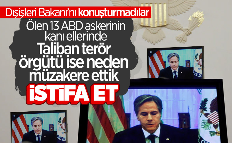 ABD Dışişleri Bakanı Blinken ve Kongre üyeleri arasında Afganistan tartışması