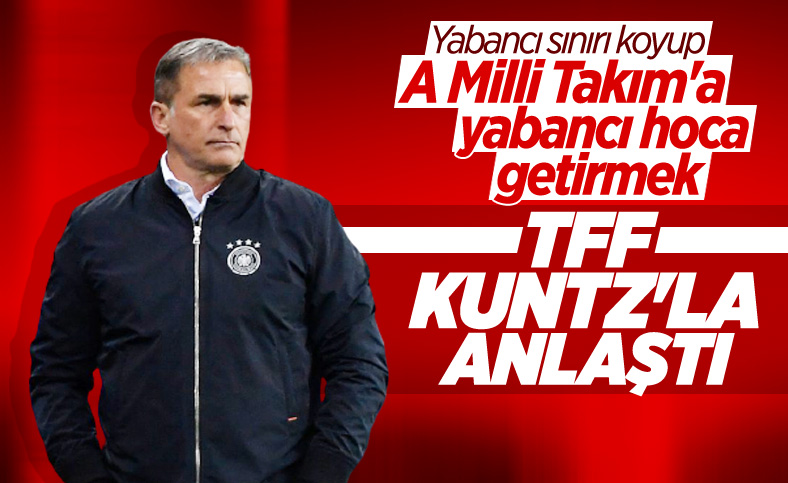 A Milli Takım, Stefan Kuntz ile anlaştı