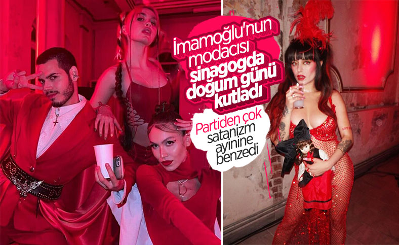 Dilara Fındıkoğlu'nun kırmızı partisi