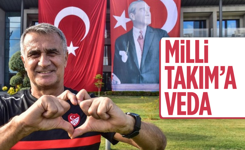 Şenol Güneş Milli Takım'a veda etti