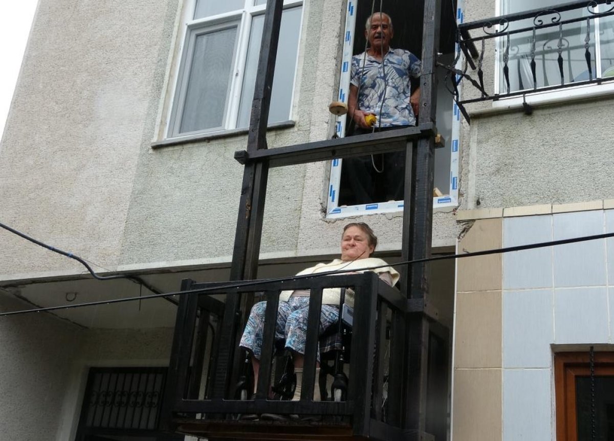 Ordu da dışarı çıkamayan eşi için ustalığını konuşturdu #2