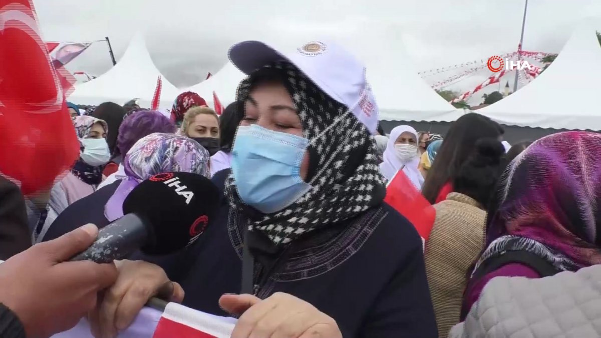 Cumhurbaşkanı Erdoğan a Kırşehir de sevgi seli #1