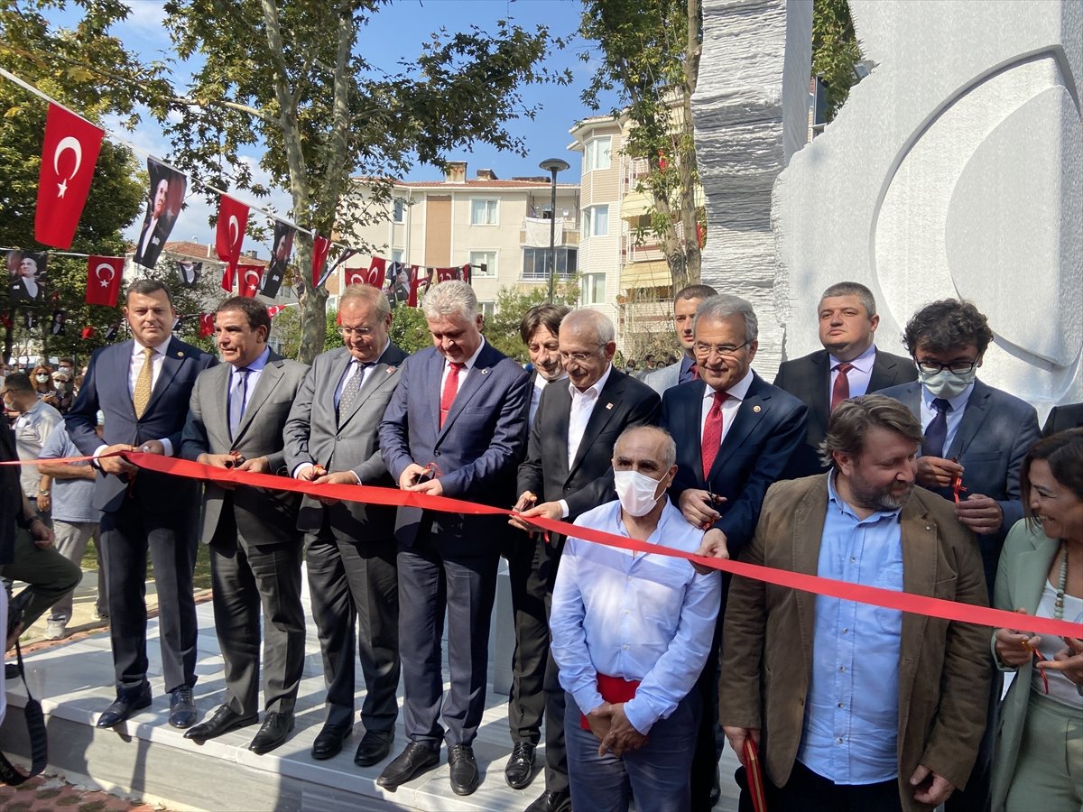 Kemal Kılıçdaroğlu, Lüleburgaz da Balkan Göç Anıtı nın açılışını yaptı #1
